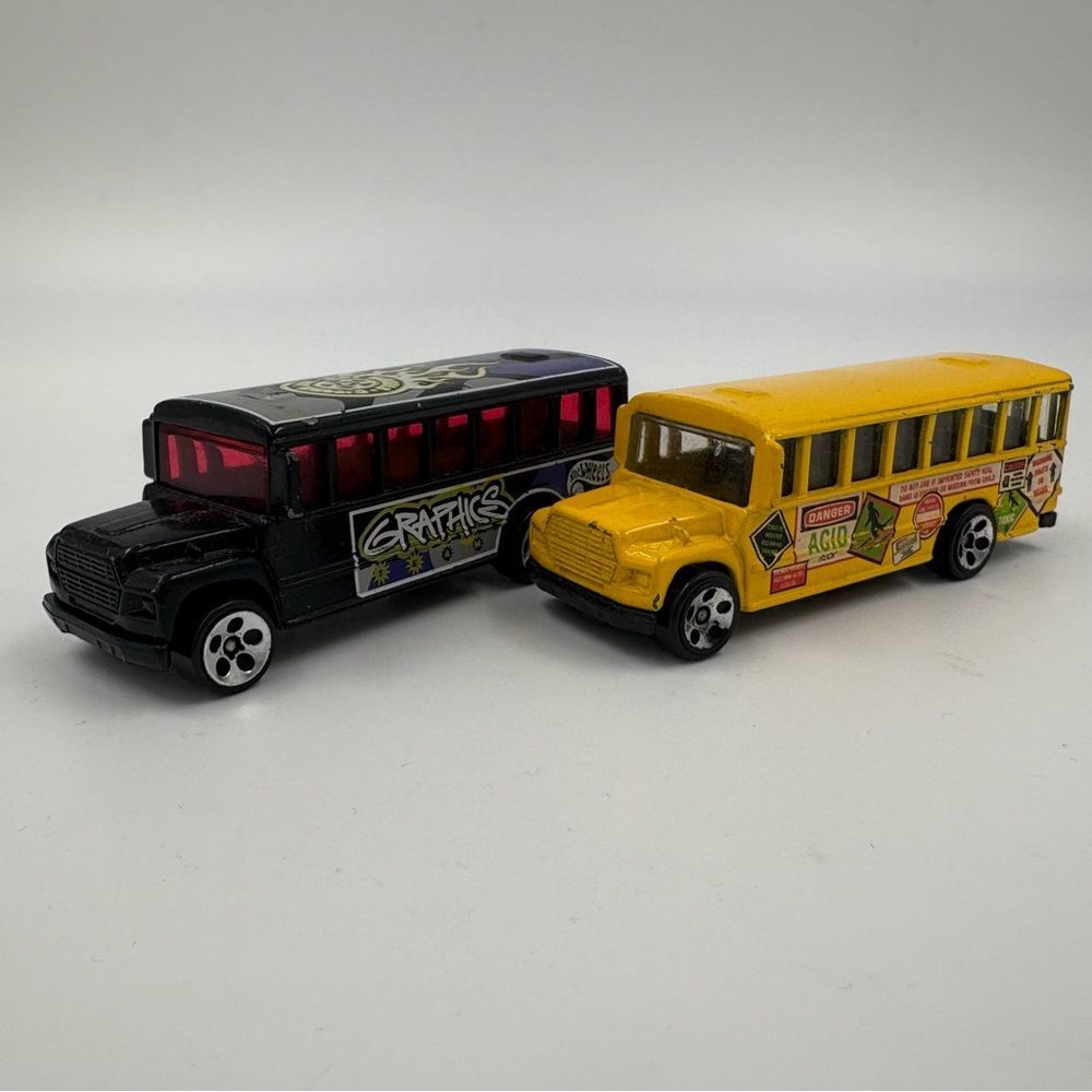 Vintage Hot Wheels Bus 1988 Diecast Bundle